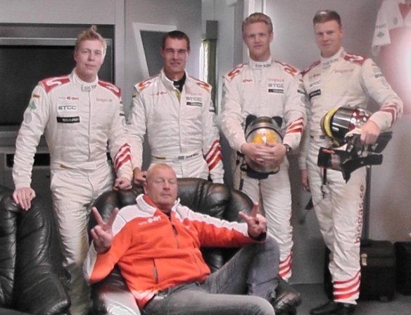 Stolpe ut i finalen, men nöjd med premiärsäsongen i Carrera Cup