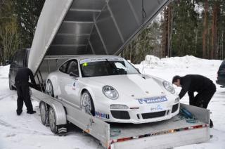 Nya Porschen levererad